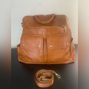 Ella Dane Diaper Bookbag/Crossbody